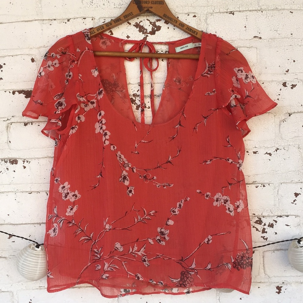 Kimchi Blue Flutter Top